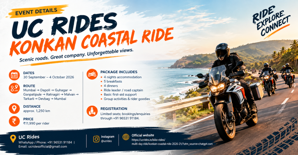UC Rides – Konkan Coastal Ride
